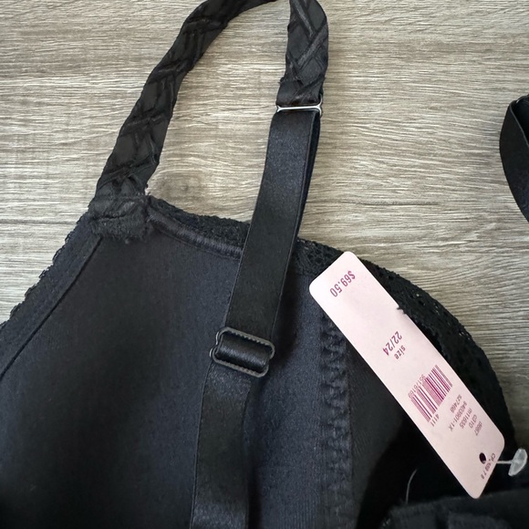 NWT Cacique corset bustier intimate lingerie black 22/24 - Picture 5 of 8